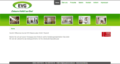 Desktop Screenshot of evg-glasinnovation.de